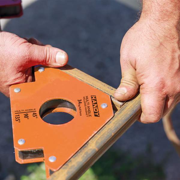 HANDY - Magnet de fixare pentru sudură - 45° - 90° - 135° - max 34 kgf