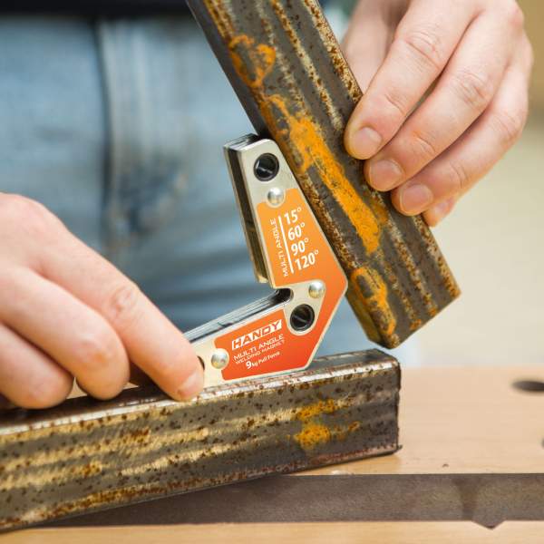 HANDY - Magnet de fixare pentru sudură - 15° - 60° - 90° - 120°- 9 kgf
