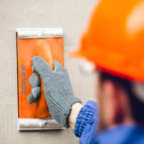 HANDY - Suport de mână pentru şlefuire cu abraziv - 230 x 105 mm