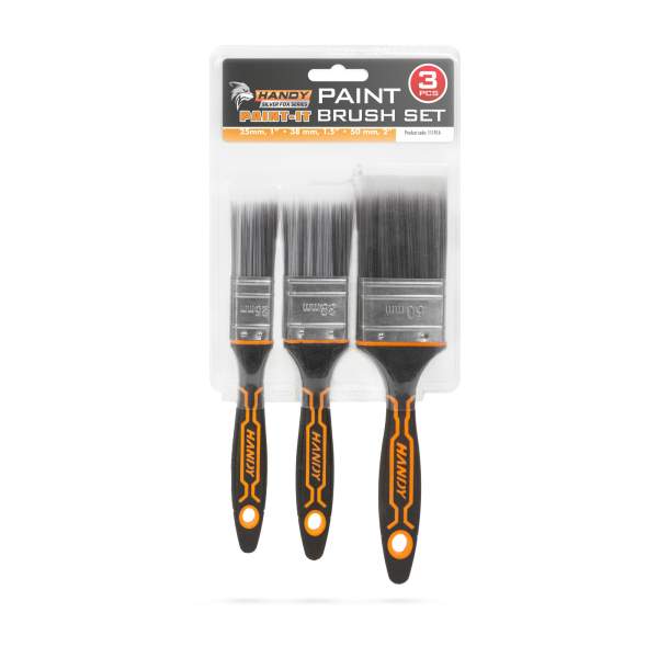  cu mâner mateerial plastic - 3 piese 1" / 1