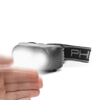 Lanternă LED COB + XPE - cu senzor de mișcare