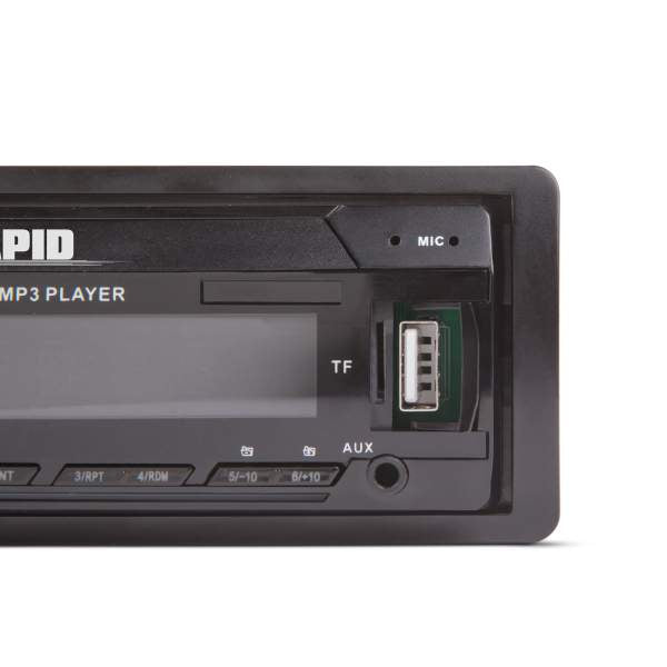 Player auto „Rapid” - 1 DIN - 4 x 50 W - BT - MP3 - AUX - SD - USB