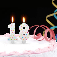 Lumânare pentru tort în formă de 9