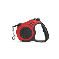 Lesă automată - 3 m - roșie