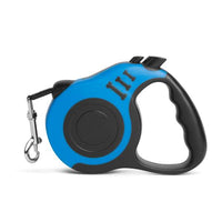 Lesă automată - 5 m - albastră