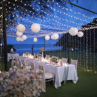 Garden of Eden - Lampion solar cu LED alb, alb rece 21 cm