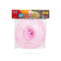 Lampion LED - Roz - 2 x AAA