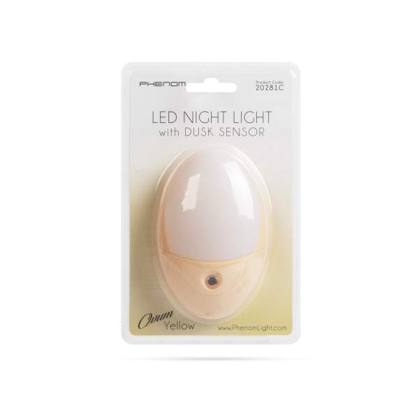 Lumină de veghe cu senzor - 240 V -  galbenă