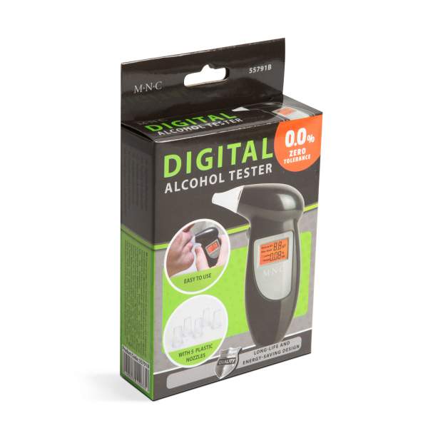 Sondă alcool cu afișaj digital și 5 duze