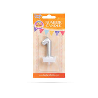 Lumânare pentru tort în forma cifrei 1