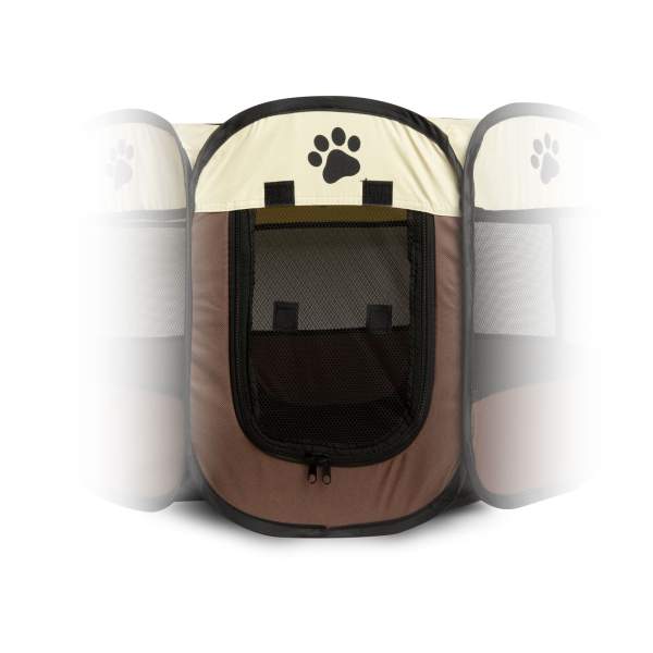 Canișă pentru căței de talie mică - mijlocie - 73 x 73 x 43 cm