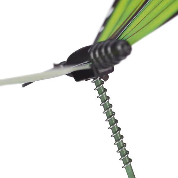 Fluturi decorativi cu tijă - 29 cm - plastic