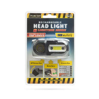 Lanternă LED COB + XPE - cu senzor de mișcare