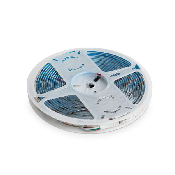 Banda LED RGB - "MagicControl" - 5 m - peste 100 de programe, telecomandă tactilă - IP65