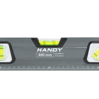 Handy - Nivelă - cu riglă şi boloboc cu oglindă, 400 mm
