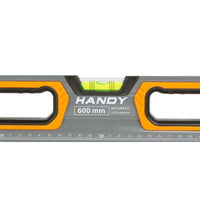Handy - Nivelă - cu riglă şi boloboc cu oglindă, 600 mm