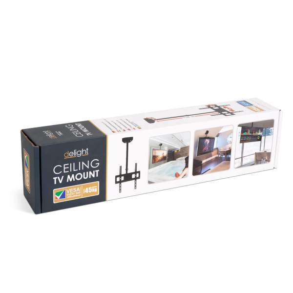 Suport - consolă TV cu fixare pe tavan 360° - 32” - 55" - Delight