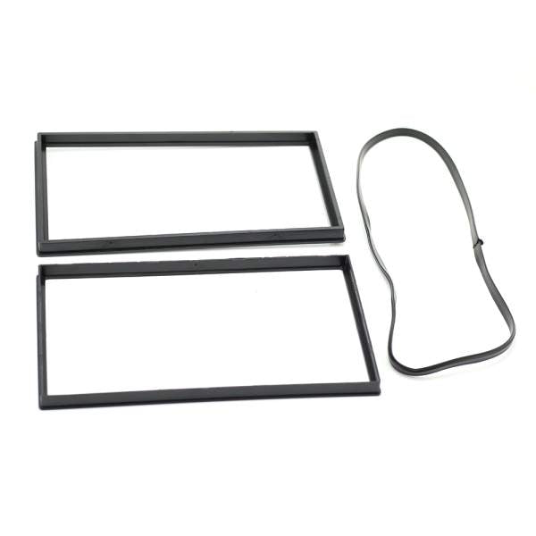 Adaptor 2 DIN VW TOURAN  2. GENERATION  (glossy black)	2015-