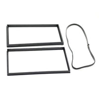 Adaptor 2 DIN VW TOURAN  2. GENERATION  (glossy black)	2015-