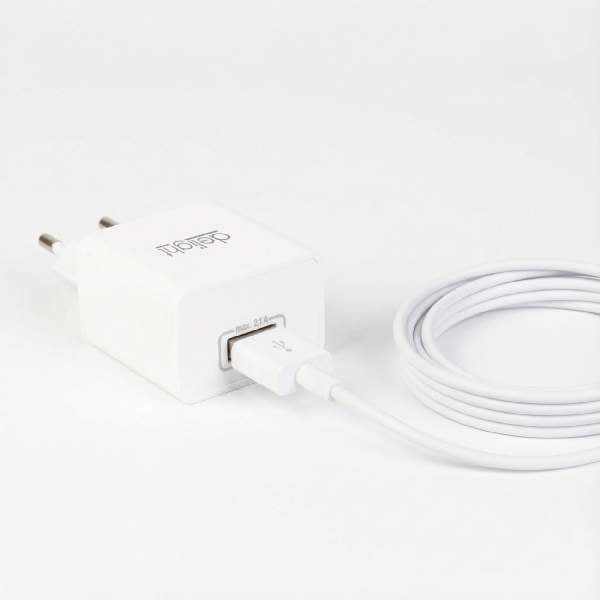 Adaptor de Încărcare USB 5V 2.1A Universal - Alb