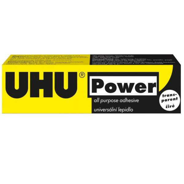 Adeziv universal transparent UHU Power Transparent