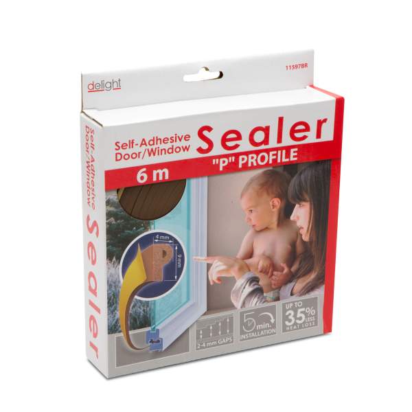 Bandă autoadezivă pt. etanşarea uşilor şi ferestrelor