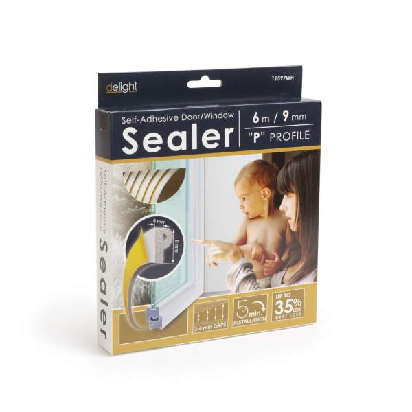 Bandă autoadezivă pt. etanşarea uşilor şi ferestrelor