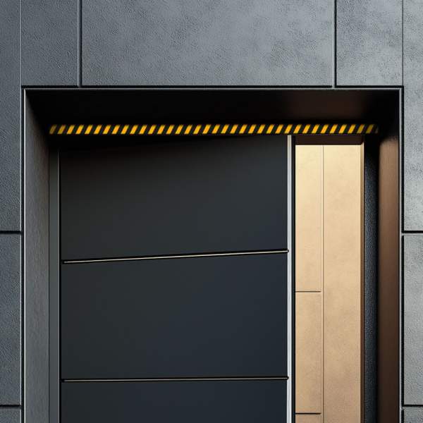 Bandă de delimitare pericol - galbenă / neagră - 50 mm x 33 m