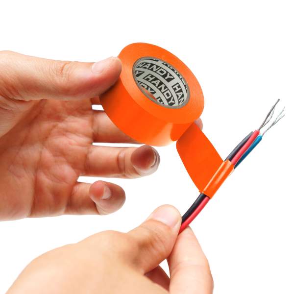 Banda izolatoare- 19 mm x 10 m - Portocaliu