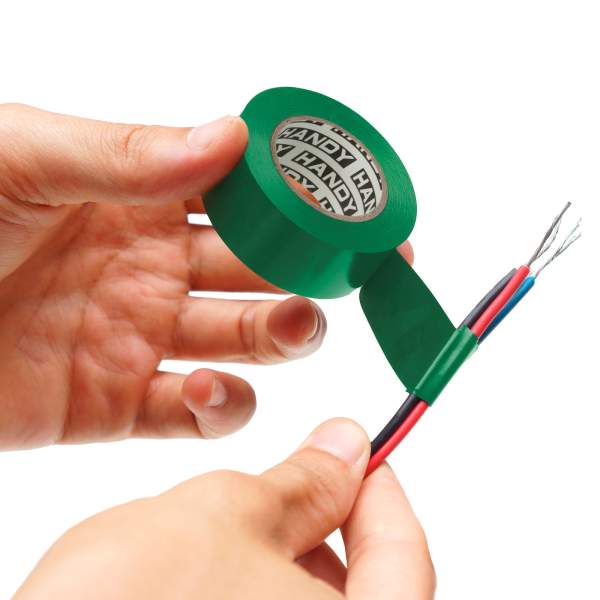 Banda izolatoare- 19 mm x 20 m - Verde