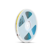 Banda LED COB - alb cald - 12V - 11W/m - 320 LED-uri/metru - 5 m/pachet