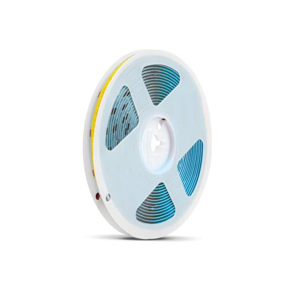 Banda LED COB - alb cald - 12V - 11W/m - 320 LED-uri/metru - 5 m/pachet