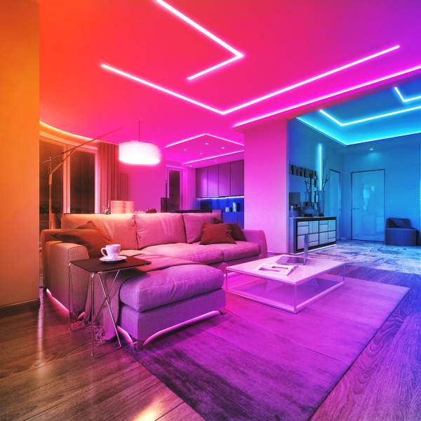 Bandă LED inteligentă RGB SMD - 30 LED-uri / m - 2 x 5 m / pachet