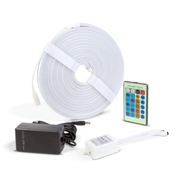 Banda LED NEON - alb cald - 5 m - 220-240V - 2835 SMD - 120 LED/m - 6W/m