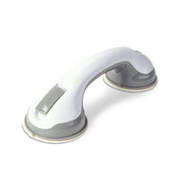 Mâner de sprijin pentru baie cu ventuze – 30 cm – alb – max 50 kg