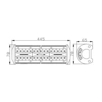Bară Led Auto Off Road - 120W - 120 SMD LED Carguard