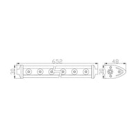 Bară Led Auto Off Road - 72W - 24 SMD LED Carguard