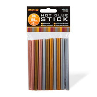 Baton termoadeziv -7 x 100 mm - coloare metalică - 10 buc/pachet