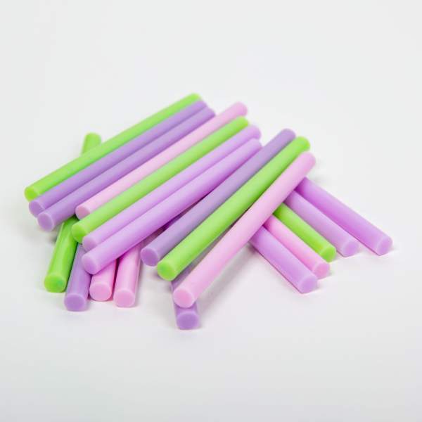 Baton termoadeziv -7 x 100 mm - coloare sidefată - 10 buc/pachet