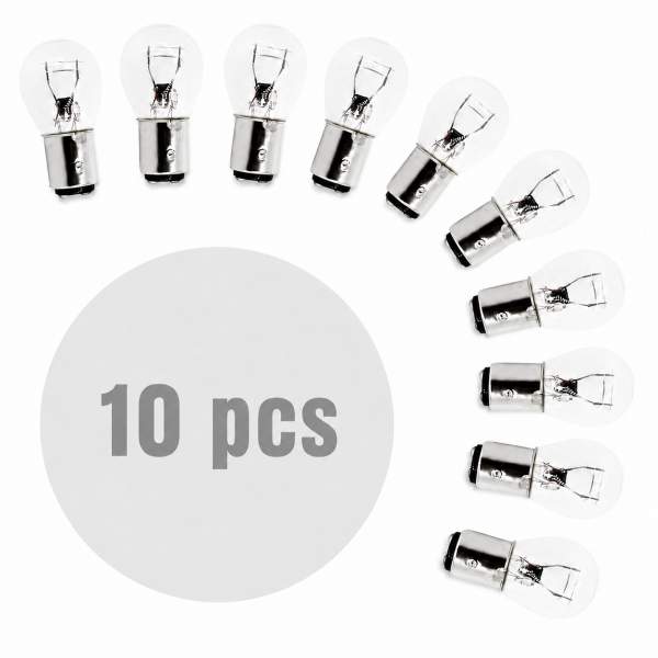 Bec auto P21/5W-  BAY15d  12V 21/5W - set de 10 - CARGUARD