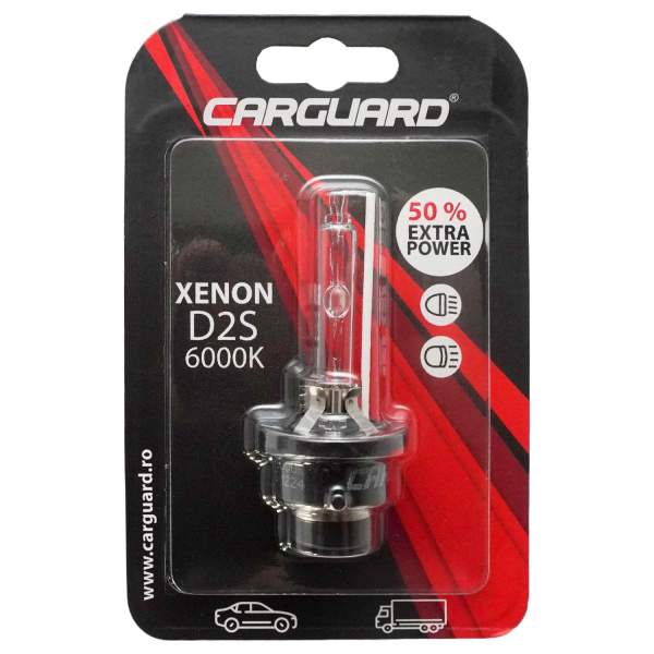 Bec Auto Xenon CARGUARD D2S 6000K