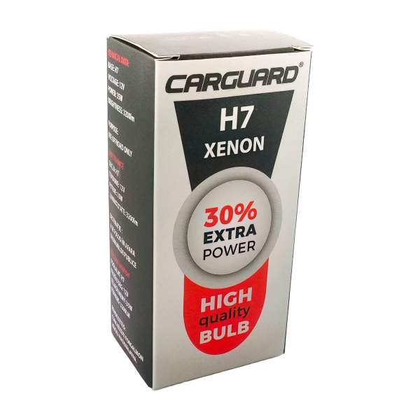Bec Auto Xenon CARGUARD H7 6000K