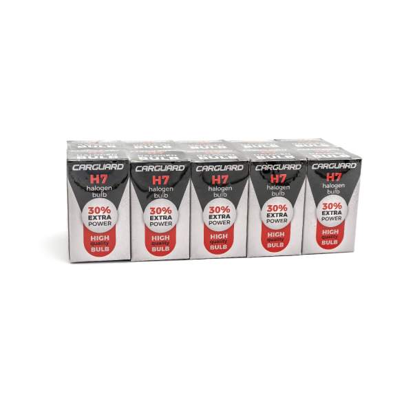 Resigilat - Bec halogen H7 55W, +30% intensitate - CARGUARD