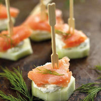 Bețișoare din bambus - 9 cm - 40 buc/pachet