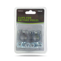 Borne baterie auto - aluminiu - 2 buc