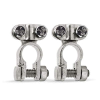 Borne baterie auto - aluminiu - 2 buc