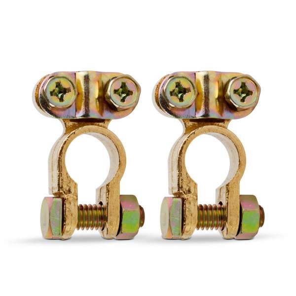 Borne baterie auto - cupru - 2 buc