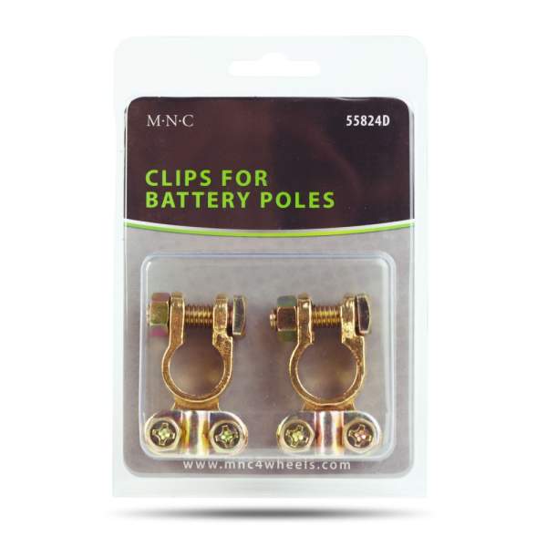 Borne baterie auto - cupru - 2 buc