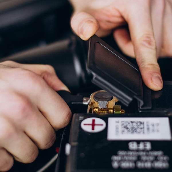 Borne baterie auto - cupru - 2 buc