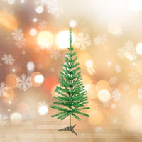 Brad artificial – 120 cm – verde clasic – PE/PVC